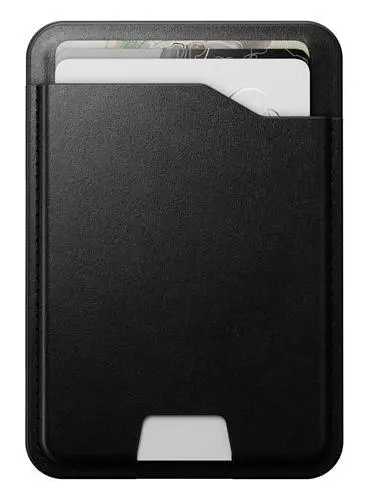 Portofel Nomad - Leather Mag Wallet, Find My Tracking, Black