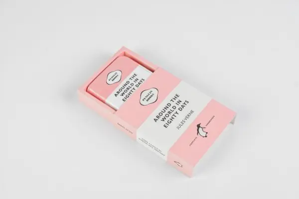 Portofel pentru card - Penguin Business Card Holder – Around the World in Eighty Days | Penguin Books Ltd