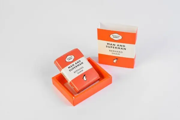 Portofel pentru card - Penguin Business Card Holder – Man and Superman | Penguin Books Ltd