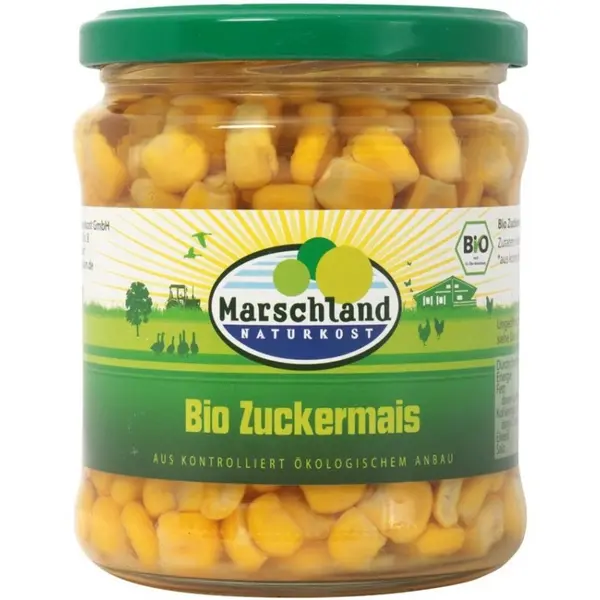 Porumb Dulce Bio, 330 g, Marschland