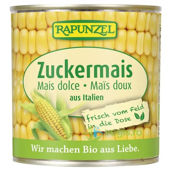 Porumb Dulce in Doza Ecologic/Bio 160g
