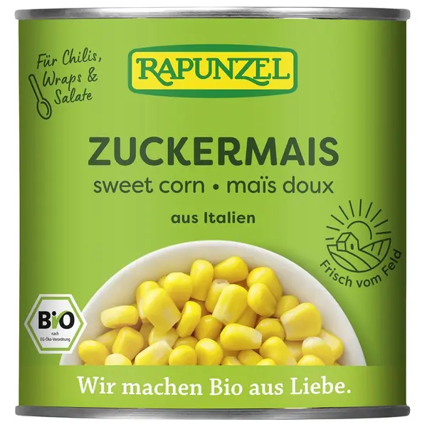 Porumb dulce la conserva, eco - 340 g