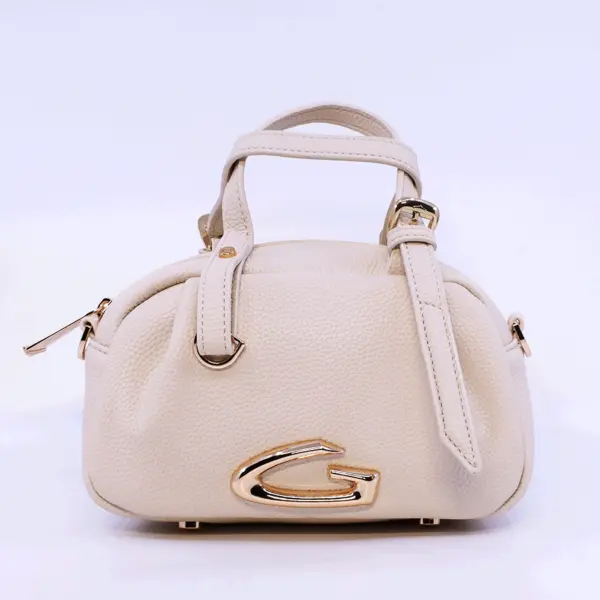 Poșetă crossbody femei Guardiani Origami bej 811POSSGHD002BE