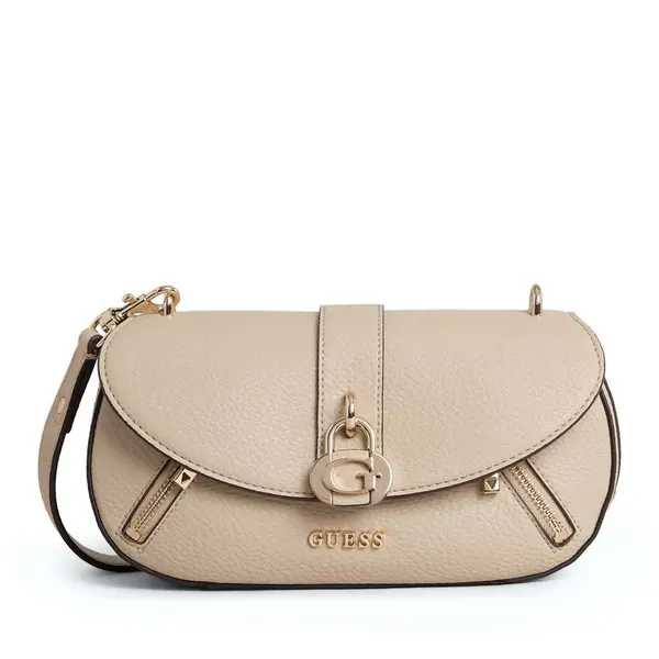 Poșetă crossbody femei Guess Jessa taupe 911posshwbg8362200ta