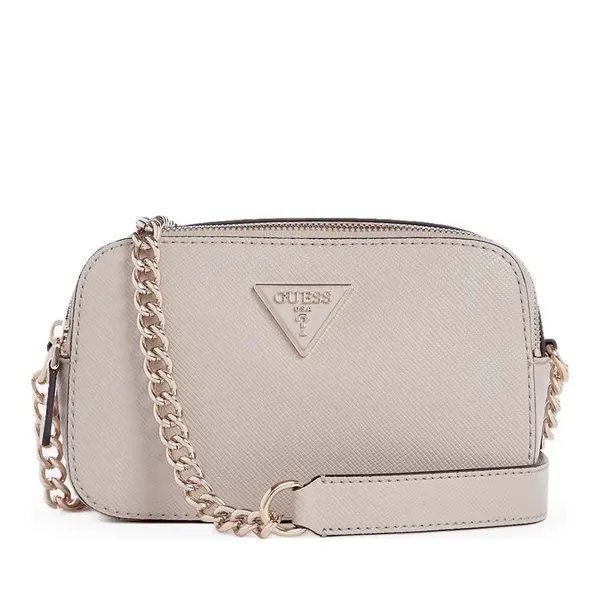 Poșetă crossbody femei Guess Noelle II taupe 911POSSHWZG9672140TA