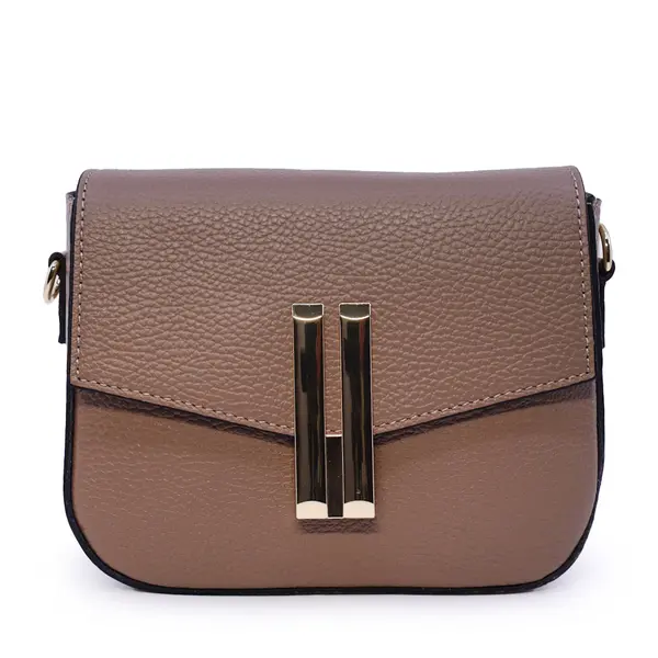 Poșetă crossbody femei Luca di Gioia maro din piele 144POSP3613M