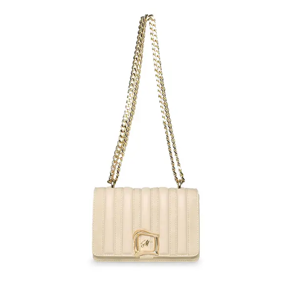 Poșetă crossbody femei Steve Madden Haunt bej 1661POSSBHAUNTBE