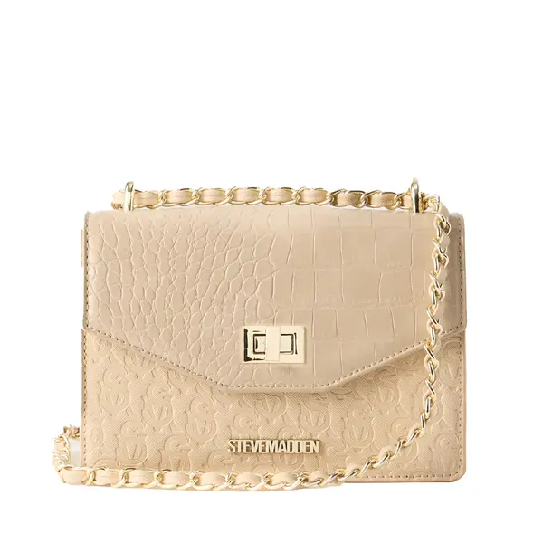 Poșetă crossbody femei Steve Madden Koen bej 1661POSSBKOEN-6BE
