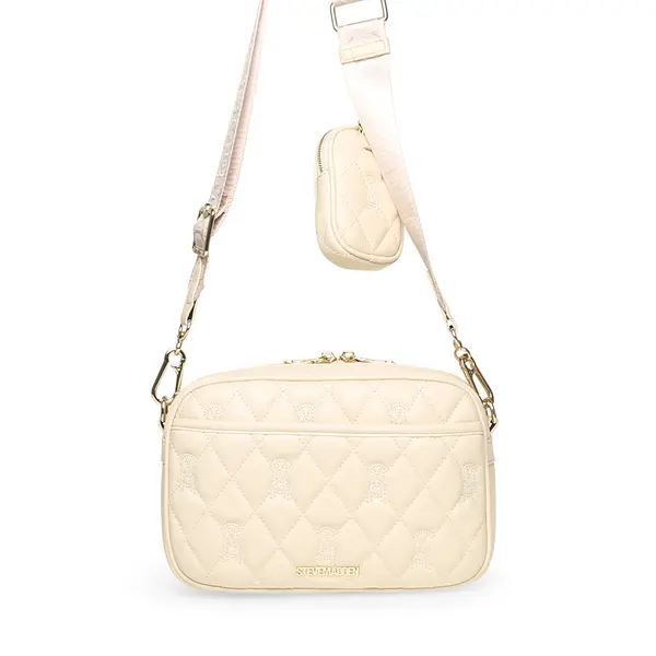 Poșetă crossbody femei Steve Madden Lolli bej 1661POSSBLOLLI-9BE