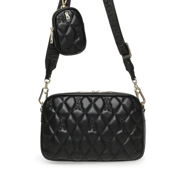 Poșetă crossbody femei Steve Madden Lolli neagră 1661POSSBLOLLI-9N