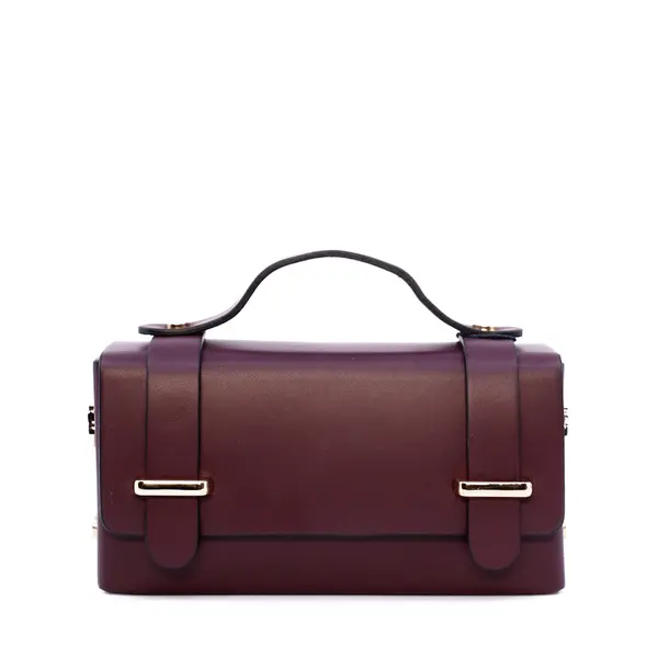 Poșetă mini crossbody femei Luca di Gioia bordo din piele 144POSP3578BO