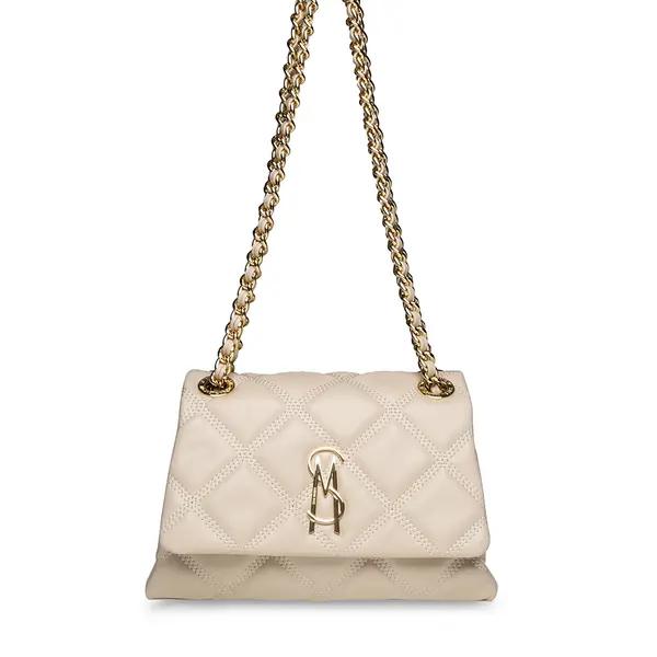 Poșetă satchel femei Steve Madden Volturi bej 1661POSSBVOLTURIBE