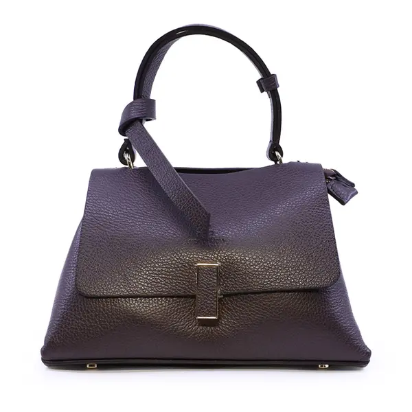 Poșetă satchel Luca di Gioia maro din piele 245POSP24085TDM