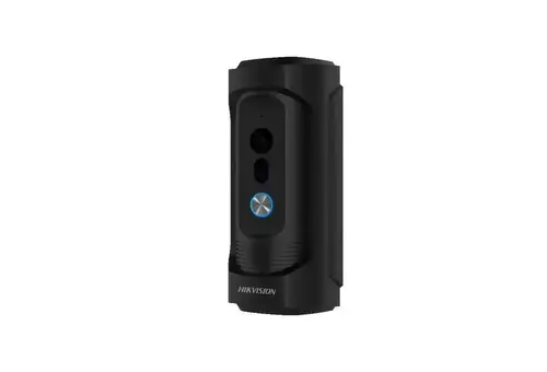 Post exterior videointerfon anti vandal Hikvision DS-KB8113-IME1(B), camera video 2MP Full HD, vizualizare pe timp de noapte la 3 metri, True WDR,comunicare audio bidirectionala, alimentare POE