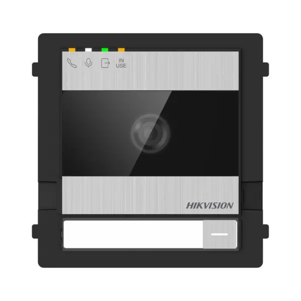 Post exterior videointerfon Hikvision DS-KD7003EY-IME2/A, 2-Wire HD, camera 2MP, unghi 133, IR, audio bidirectional