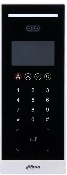 Post exterior videointerfon IP Dahua VTO6531H-S2, ecran 4.3 inch, camera 2MP, recunoastere faciala, cititor card IC, IP65, PoE