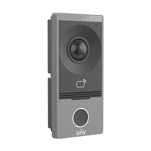 Post exterior videointerfon TCP/IP, IR, Wi-Fi, IK08 - UNV OEU-201S-HMK-W