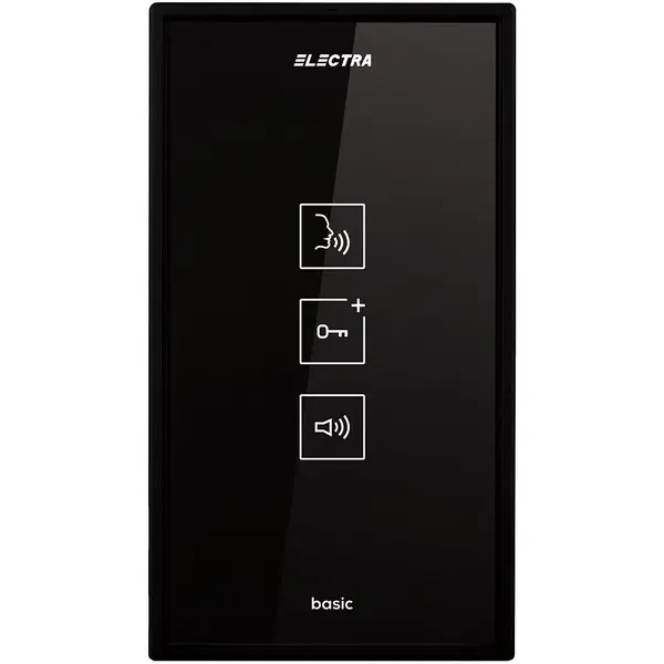 Post interior audio Electra IA.04N, analogic, semiduplex, aparent, negru