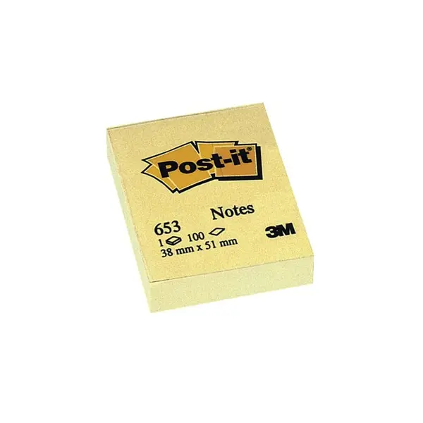 Post It 100 file galben 51x38mm 3/set Post It 100 file galben 51x38mm 3/set