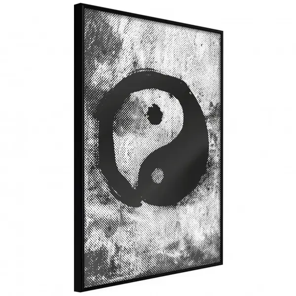 Poster - Complementarity of Opposites, cu Ramă neagră, 20x30 cm