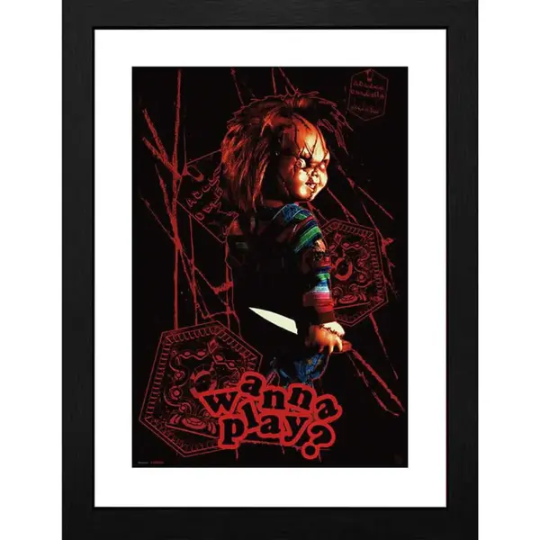 Poster cu Rama Chucky - Wanna Play (30x40)