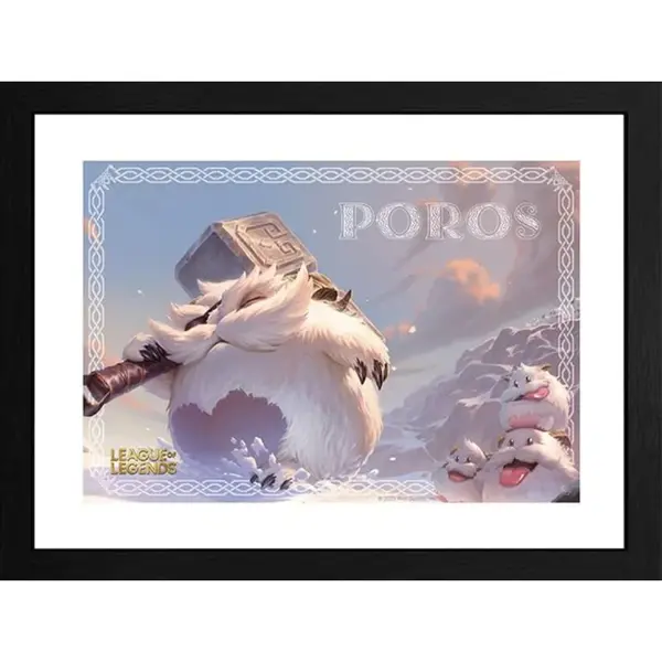 Poster cu Rama League of Legends - Poro (30x40)