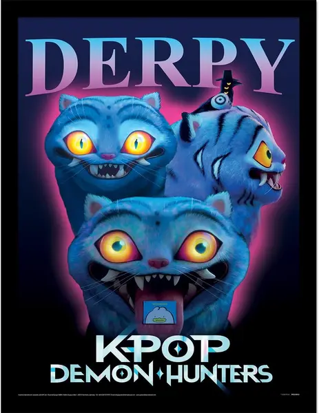 Poster cu ramă Pyramid Animation: KPop Demon Hunters - Derpy