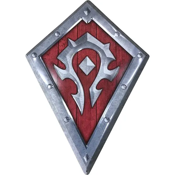Poster din Metal World of Warcraft - Horde Shield (25x35)