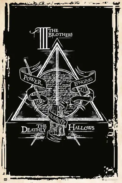 Poster Erik Movies: Harry Potter - Deathly Hallows Symbol