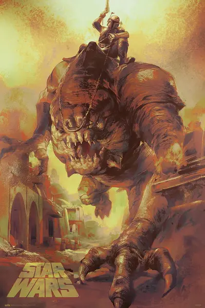 Poster Erik Movies: Star Wars - Rancor Ride