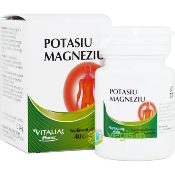 Potasiu + Magneziu 40cpr