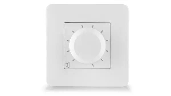 Potentiometru de volum PA100V, 12W, 11 pasi, montare aparenta sau incastrata, Power Dynamics PDVC12