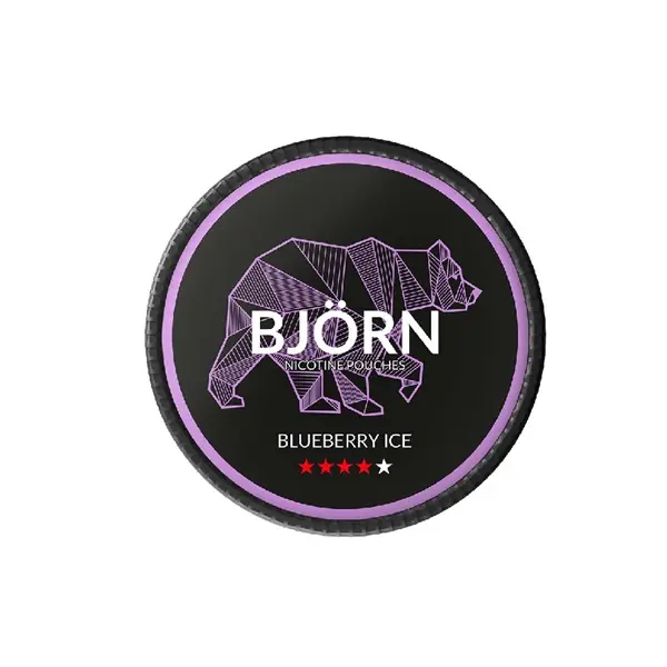 Pouch nicotina Bjorn 19.5mg - Blueberry Ice