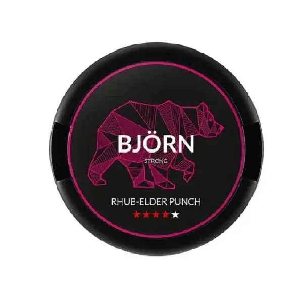 Pouch nicotina Bjorn 19.5mg - Rhub-Elder Punch