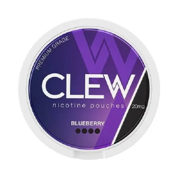 Pouch Nicotina Clew 20mg - Blueberry