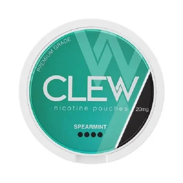 Pouch Nicotina Clew 20mg - Spearmint