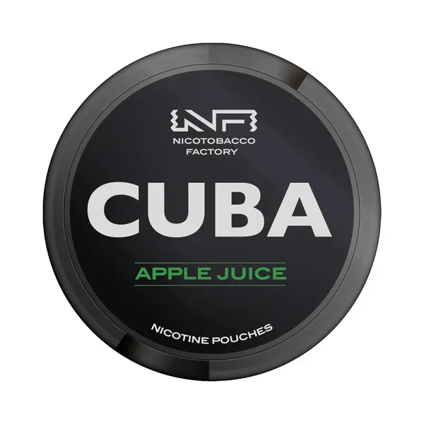 Pouch nicotina Cuba Black - Apple Juice
