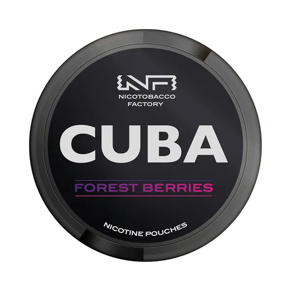 Pouch nicotina Cuba Black - Forest Berries