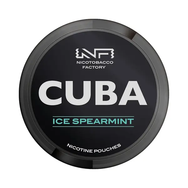 Pouch nicotina Cuba Black - Ice Spearmint