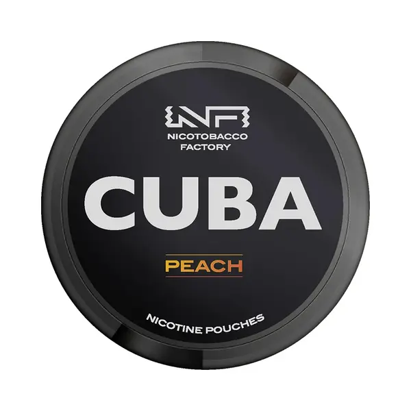 Pouch nicotina Cuba Black - Peach