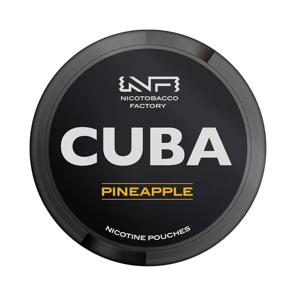 Pouch nicotina Cuba Black - Pineapple
