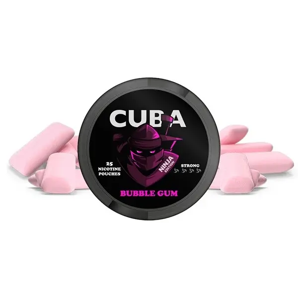 Pouch nicotina Cuba Ninja - Bubble Gum