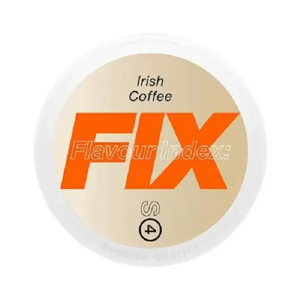 Pouch Nicotina FIX 9.8mg - Irish Coffee