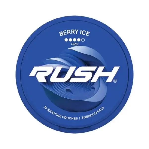Pouch Nicotina Rush 11.2mg - Berry Ice