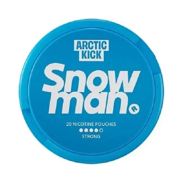 Pouch nicotina Snowman 12mg - Arctic Kick