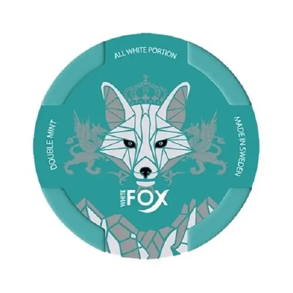 Pouch nicotina White Fox 12mg - Double Mint