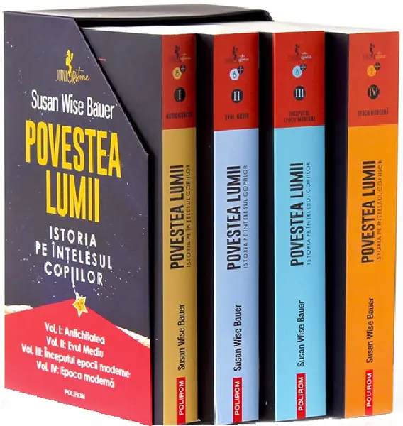 Povestea lumii. Istoria pe înțelesul copiilor (pachet 4 volume)