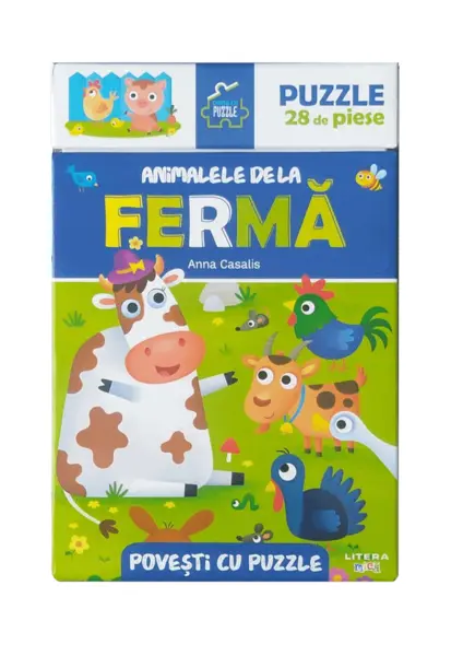 Povesti cu puzzle. Animalele de la ferma