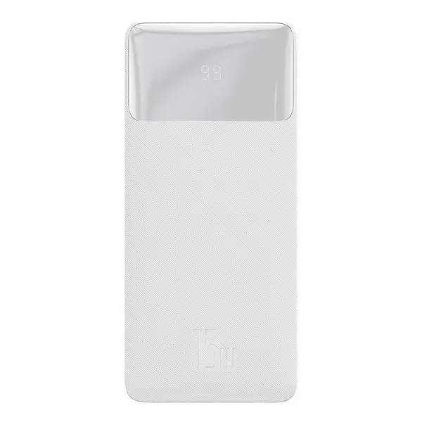 Power bank Baseus PPBD050102, 2x USB, 1 USB Type-C, 20000mAh, 15W, afisaj digital