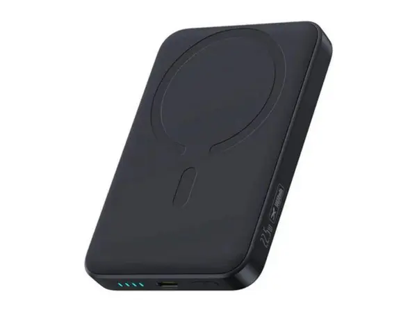 Power bank magnetic pentru telefon Baseus EnerFill FM11, 10000mAh, incarcare wireless, 22.5W, USB-C, negru, P1008210E123-00